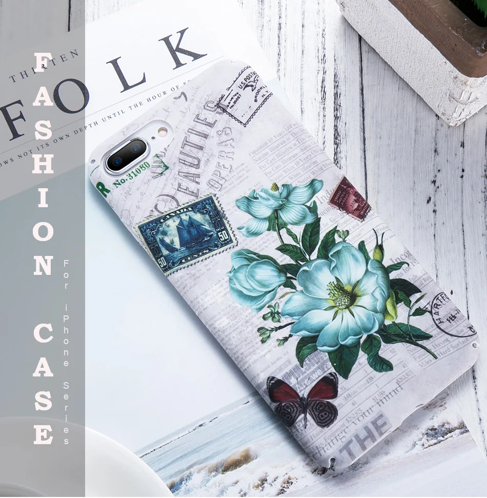 Cactus Pineapple Leaves Flower Phone Case For iPhone 5 5S SE Fashion Ultra Thin Hard PC Back Cover For iPhone X 10 6 6S 7 8 Plus (1)