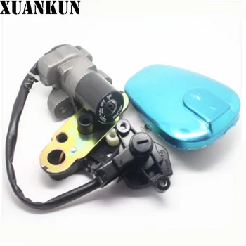 

XUANKUN Motorcycle Parts EN125-2 Gsx125-3f 3a 3e 3L Sets of Locks Electric Locks