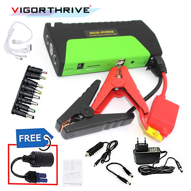 600A 12V Portable Car Jumper starter Booster Power Battery Charger