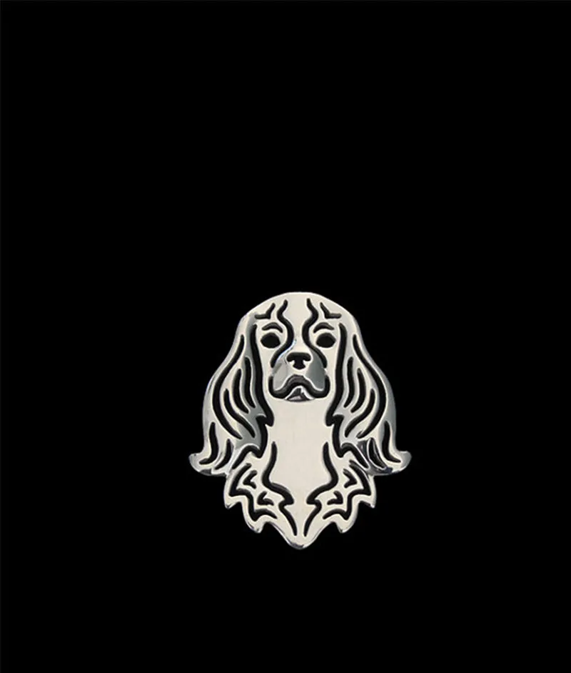 

Women and Men Lapel Pin Cavalier King Charles Brooch Trendy