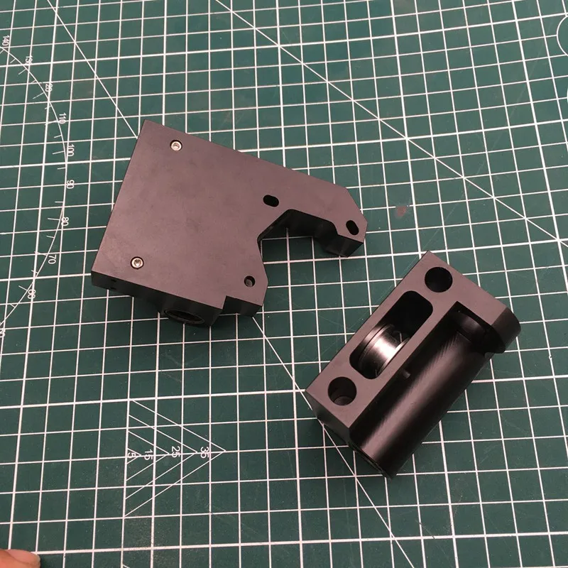 Prusa i3/Anet A8 обновленные детали для оси X алюминиевые металлические натяжитель