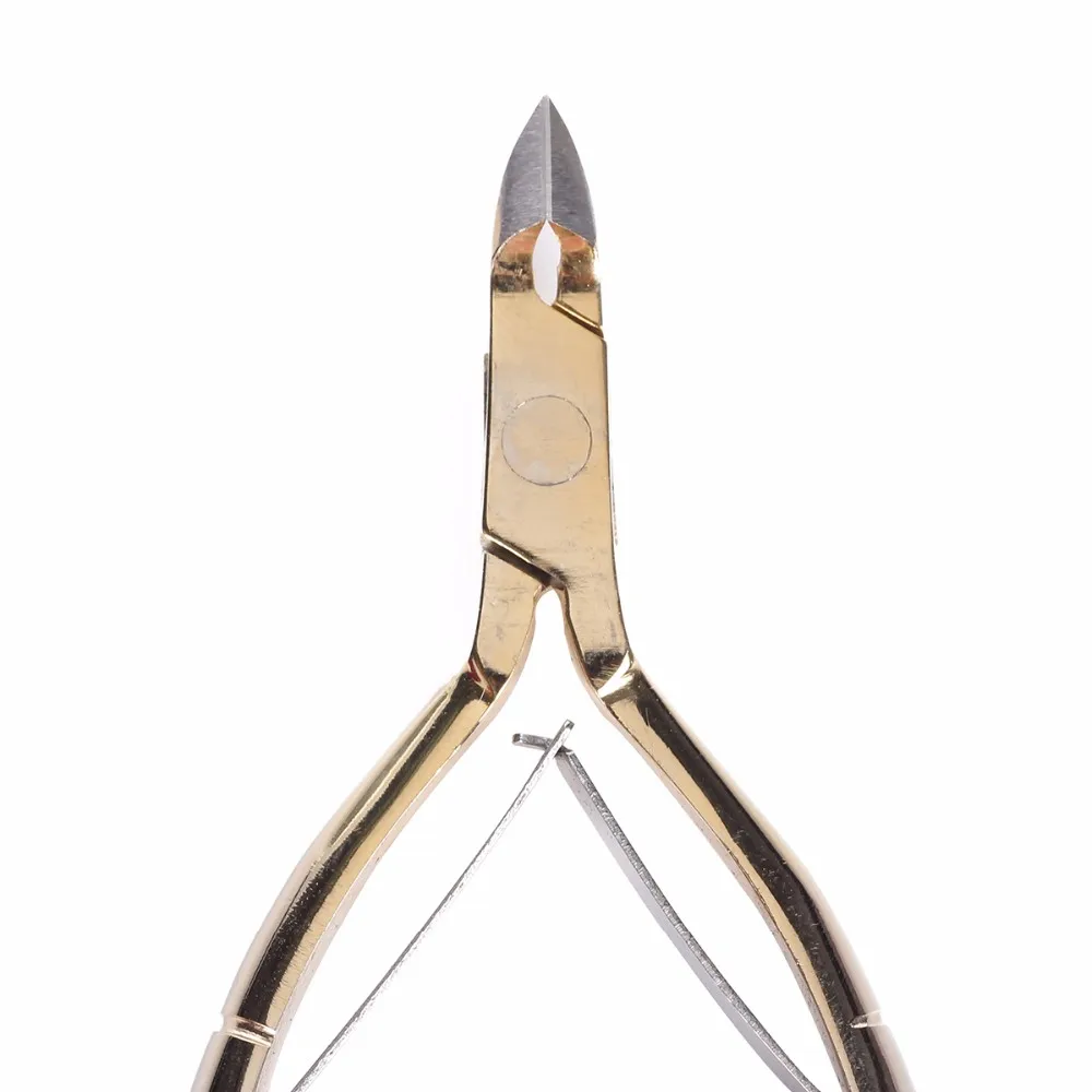Mandíbula de Aço Unha para Remover a Pele Morta em Dedo e Dedo do pé Lote Inoxidável Unha Cutícula Nipper Dupla Mola 1 4-melhor Ferramenta F0322x 10 Pçs - 10 Ferramenta Prego para Remover A Pele Morta em dedo e Dedo do pé F0322X