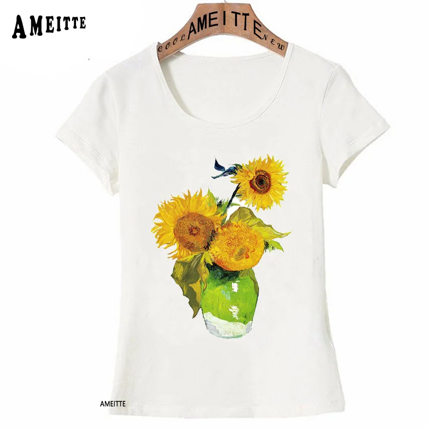Симпатичный желтый Подсолнухи с цветочным принтом летняя модная майка для