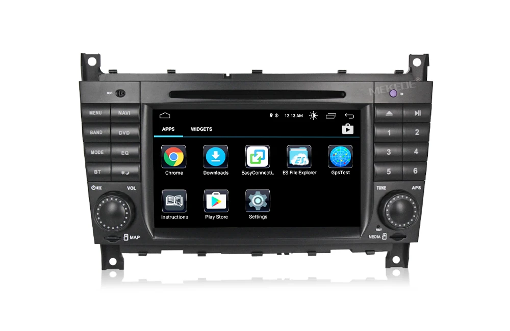 Discount 7inch 2din android 8.1 system car dvd player gps navigation car radio for Benz C Class W203/AMG C55 /AMG C63/CLK Class W209 13