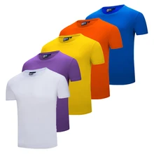 Футболка мужская летняя теннисная футболка спортивная одежда хлопковая футболка с коротким рукавом теннисная Одежда дышащая Спортивная одежда для бега