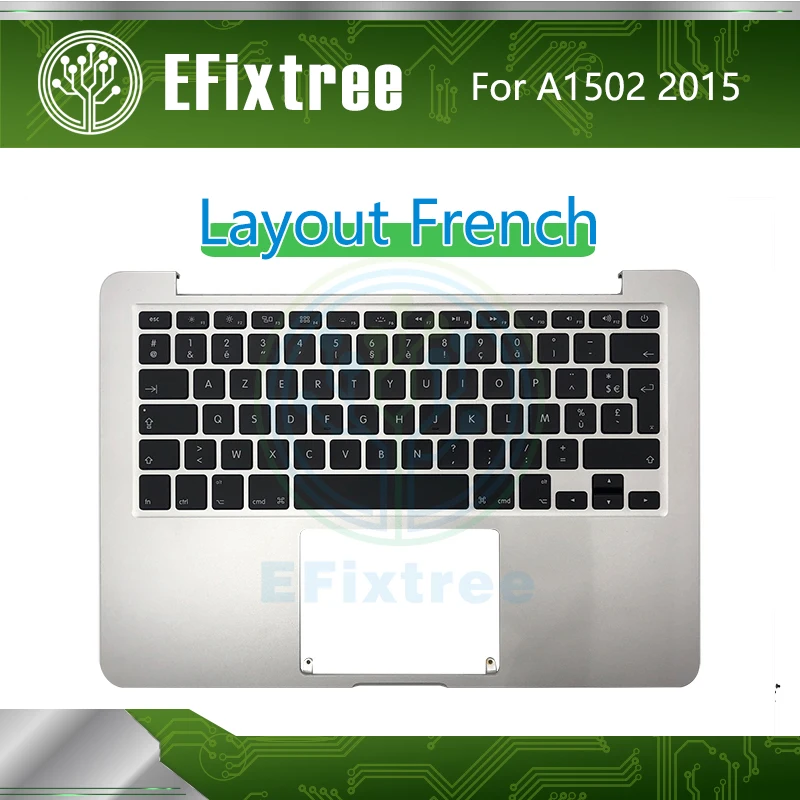 

2015 Year A1502 C case Topcase With Keyboard Replacement For Macbook Pro Retina 13"Top Case Palm With FR French Layout 661-0231