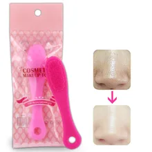 ZD 20 шт черные точки на носу макияж мертвой кожи удалитель кисти силиконовые инструменты для очистки лица Неэлектрические очищающие щетки для лица CO868