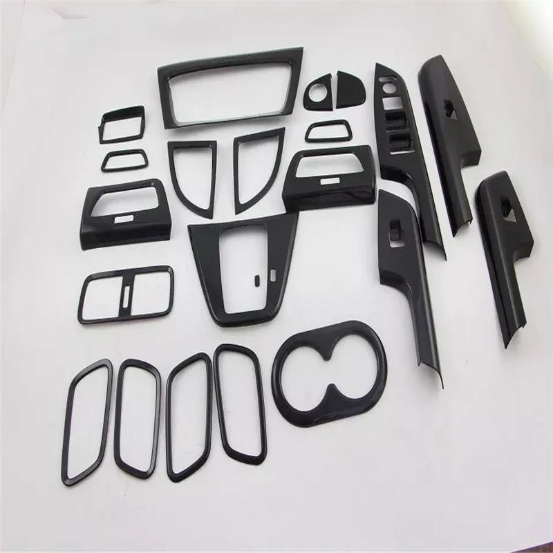 

WELKINRY car auto cover styling For Honda CR-V CRV 2015 2016 ABS chrome painting interior decorative accessories trim 22pcs/set