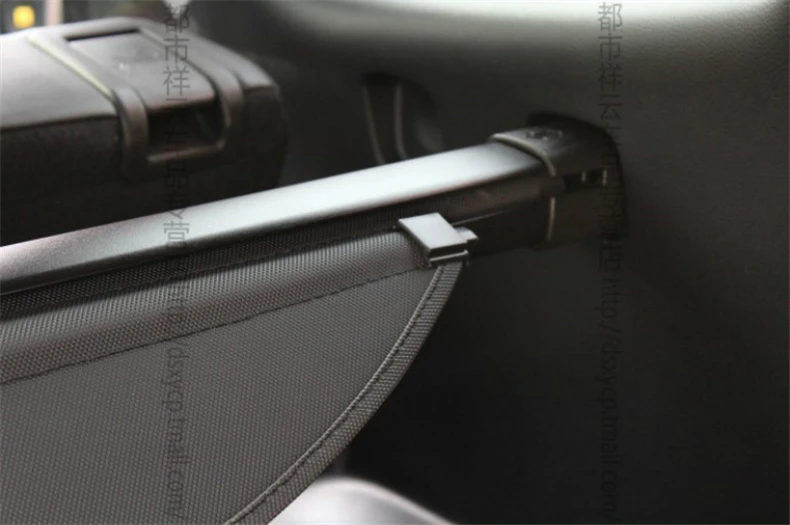 Высокое качество задний багажник безопасности экран конфиденциальности щит грузовой Чехол для hyundai Santa Fe 2011 2012(черный бежевый