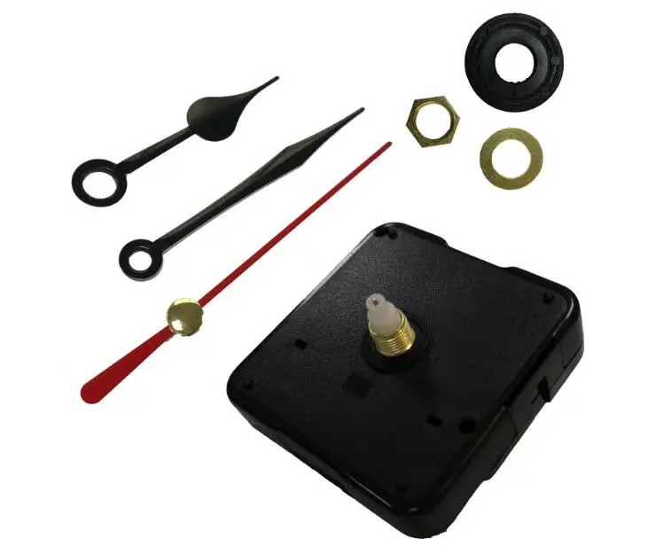 

50 PCS High-quality Clock Mechanism with Quartz Wall Clock Movement Watch Mechanism DIY Repair Tool Parts Kit Heart shape Hands
