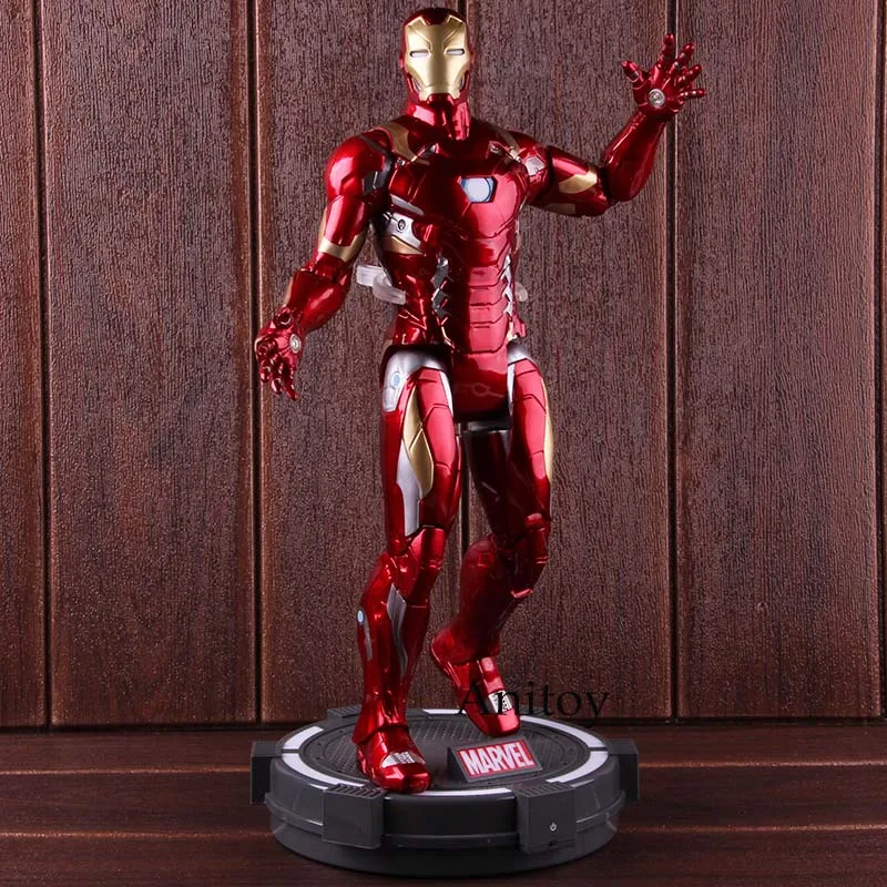 Marvel Captain America Civil War Avengers Infinity War Action Figure Iron Man Spider-Man Collectible Model Toy with LED Light image 5