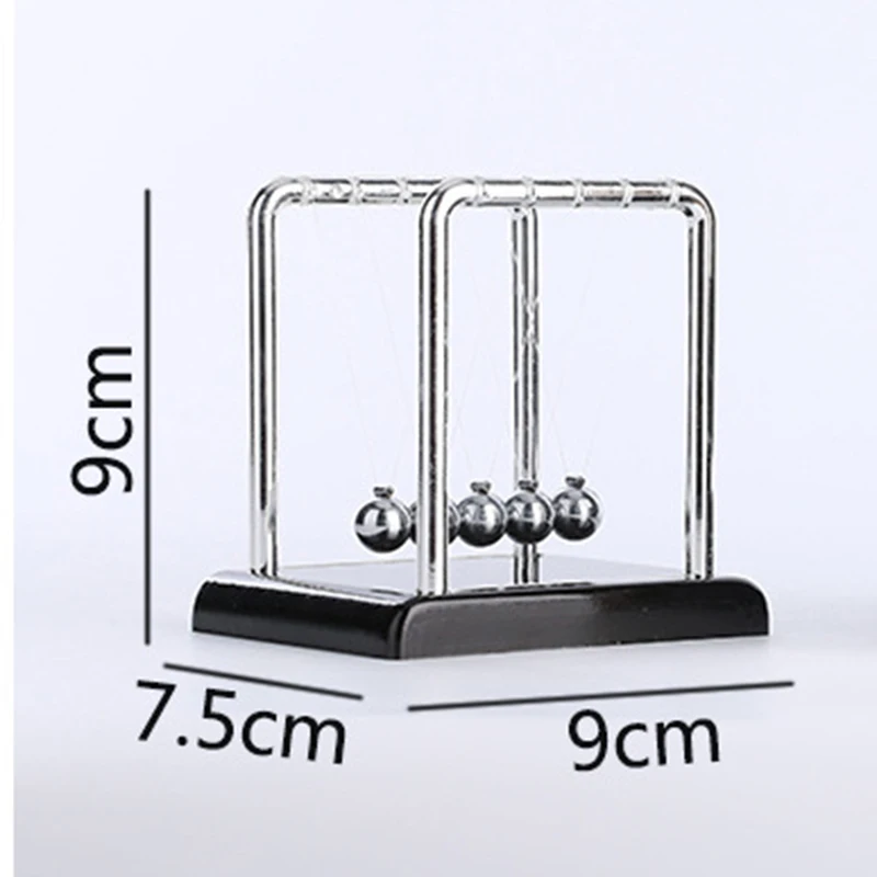 Маятник Ньютона мини фигурка Miniatures Steel Balance шарики детская физика научное