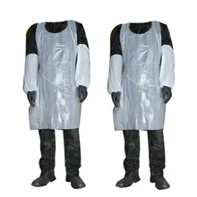 100 шт./заказ одноразовые поли Фартуки Пластик Прозрачный татуировки фартук для Tatto Средства ухода за кожей Книги по искусству и хо Применение проводить ежедневные Применение