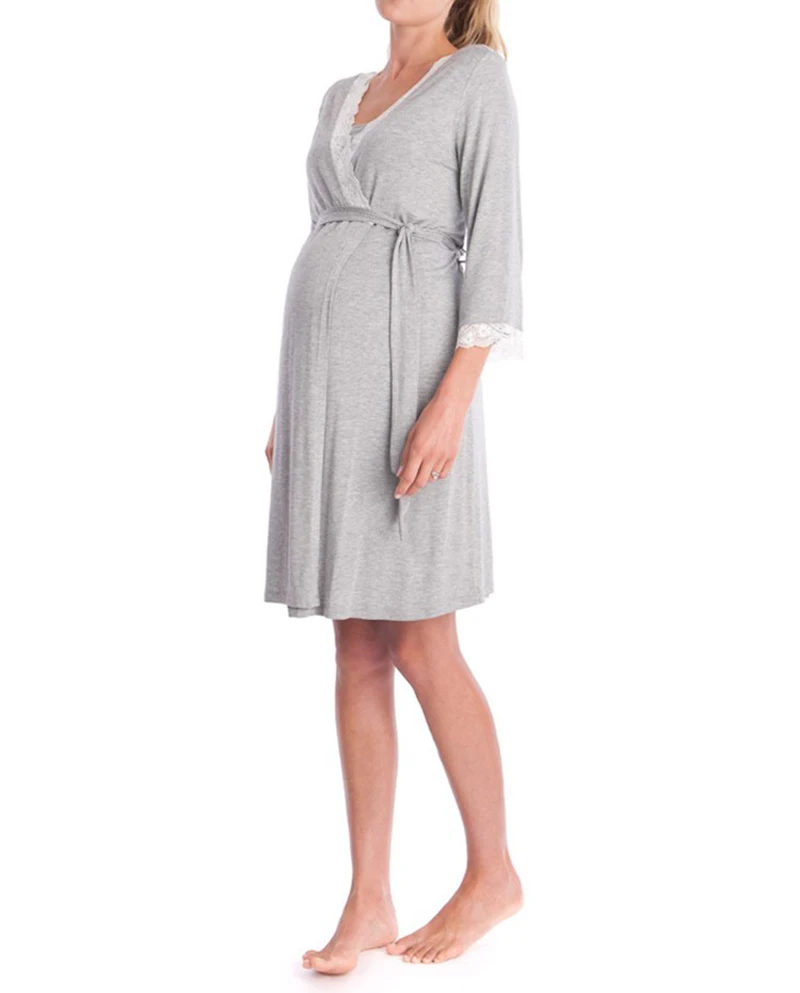 Новая Кружевная летняя домашняя одежда для мамы, для беременных, для сна, для улицы, вязаный кардиган, для беременных, для отдыха