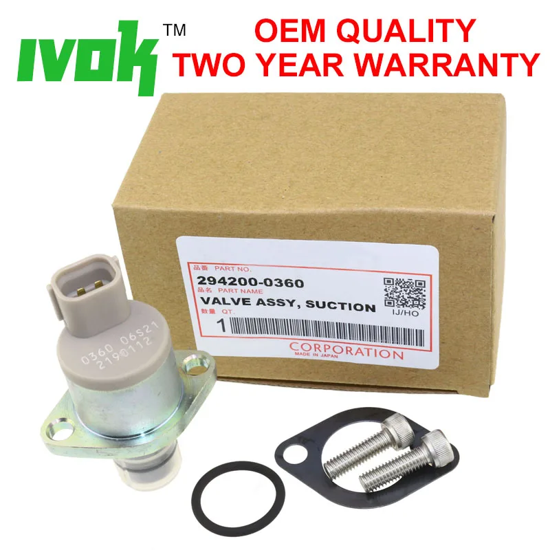 Fuel Injector Pump Metering Pressure Suction Control SCV Valve For