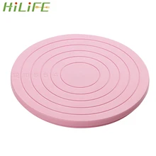 HILIFE инструмент для украшения торта вращающаяся подставка для украшения торта платформа 5,5 дюймов/14 см Пластиковый Вращающийся поворотный стол для торта