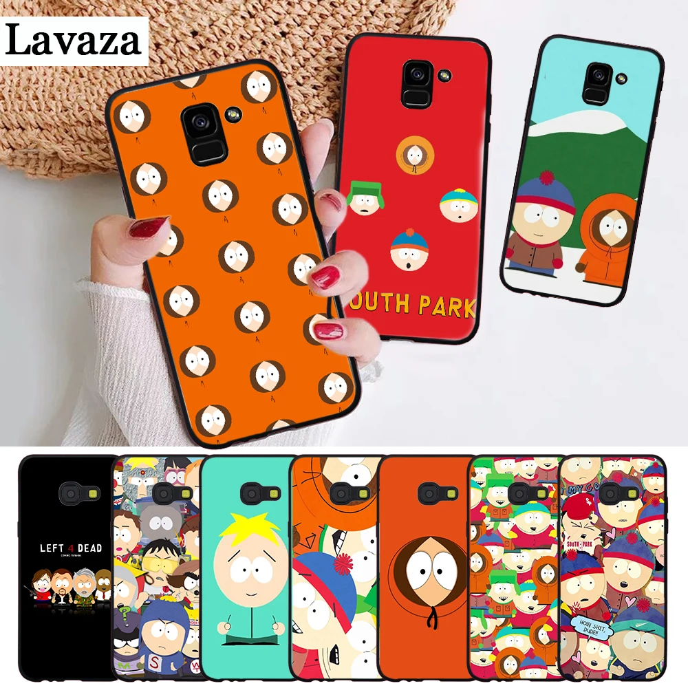 

Lavaza South Park Coque Silicone Case for Samsung A3 A5 2016 2017 A6 Plus 2018 A7 A8 A9 A10 A30 A40 A50 A70 J6