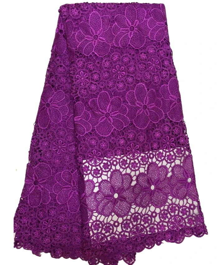 Low selling Wholesale colourful guipure lace fabric,popular design