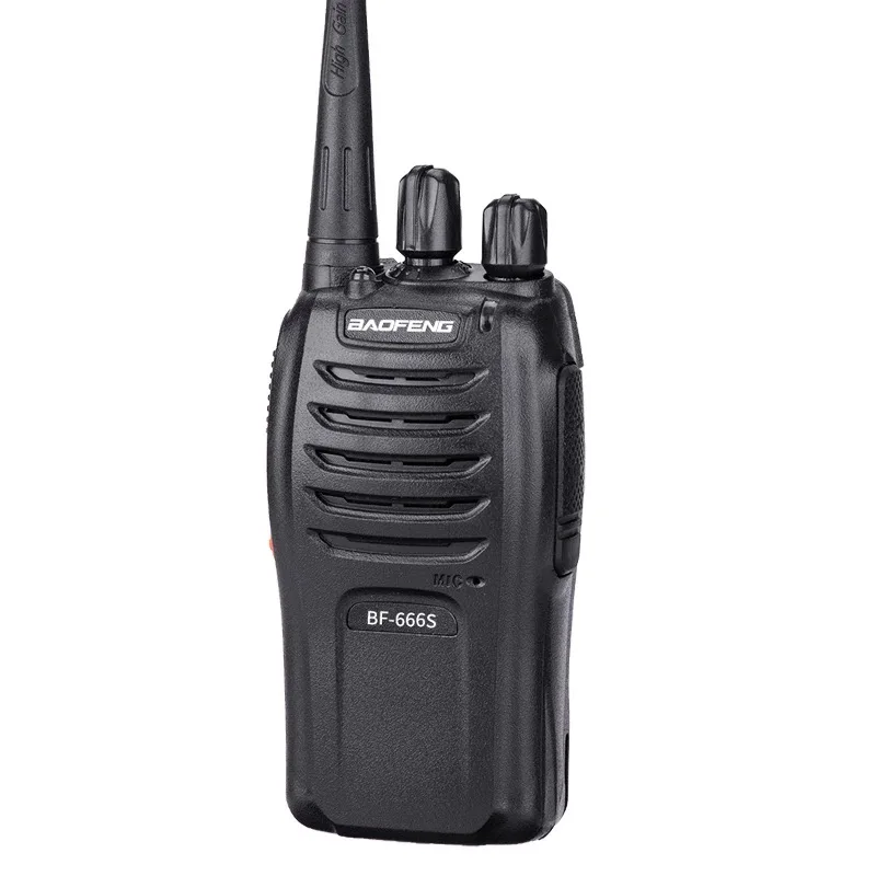 4PCS 100 Original Baofeng bf 666s Walkie Talkie Portable Radio Hotel Communicator Transceiver Cb Radio 666S 2
