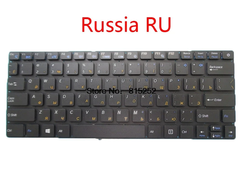 Ноутбук RU US клавиатура для Civiltop M451F M451U M452T M552s M452T CTL-H13A CTL-H13AF итальянский это латинский язык Япония JP Корея KR UK PO