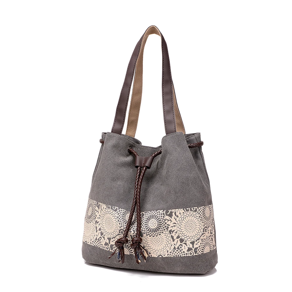canvas sac besace femme en toile women messenger bag vintage mobile