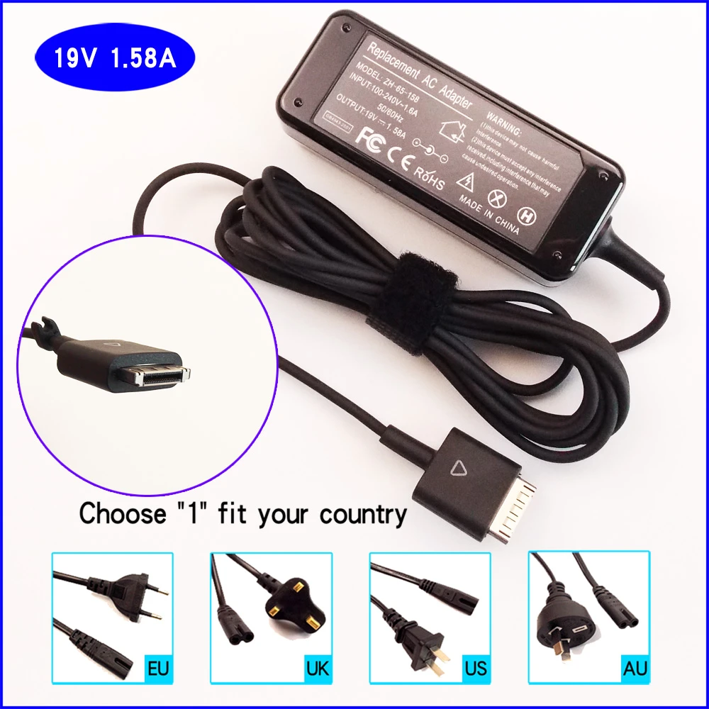 19v 1 58a Tablet Ac Adapter Battery Charger Power Supply For Dell Latitude 10 St St2 T05g St2e Y55tk D28md D28md 30nm131 19v 1 58a Ac Adapterac Power Adapter Charger Aliexpress