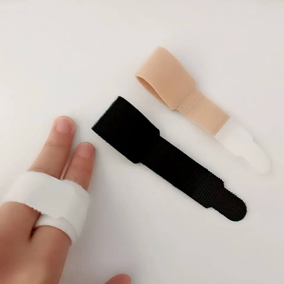 

4/10pcs Fabric Toe Finger Straightener Hammer Toe Hallux Valgus Corrector Bandage Toe Separator Splint Wraps Foot Care