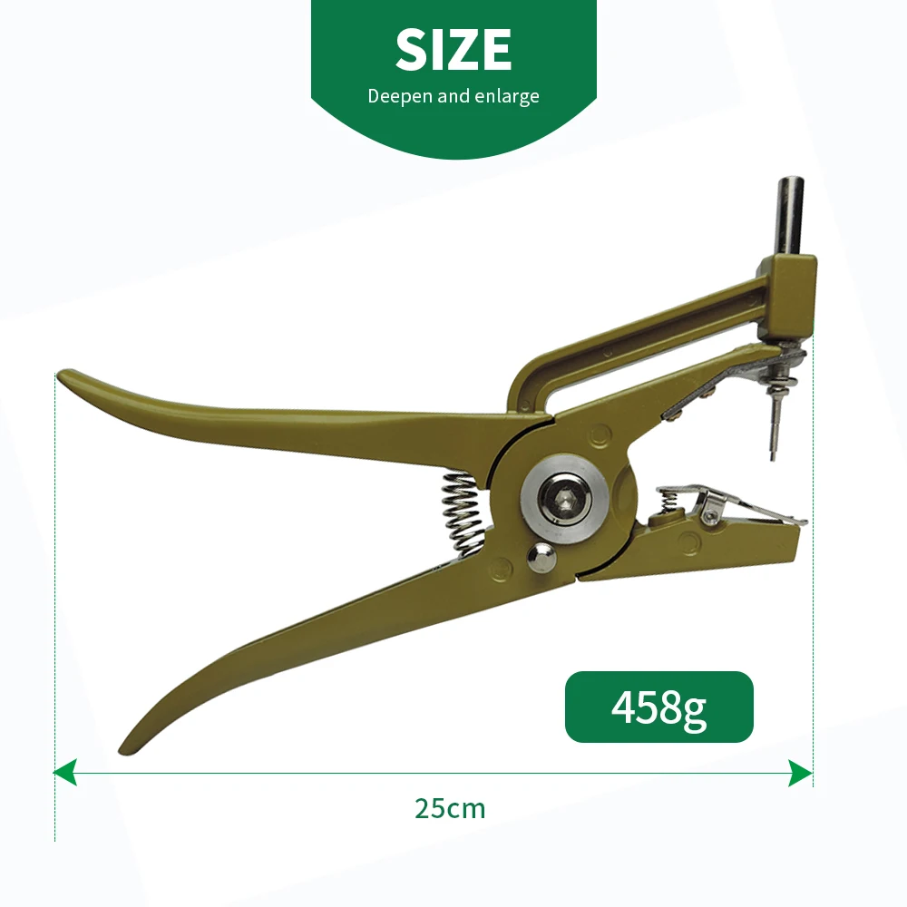1 шт. плоскогубцы для ярлыков аппликатор вертикальные гидравлические плоскогубцы инструмент идентификации для фермы животных автоматический отскок