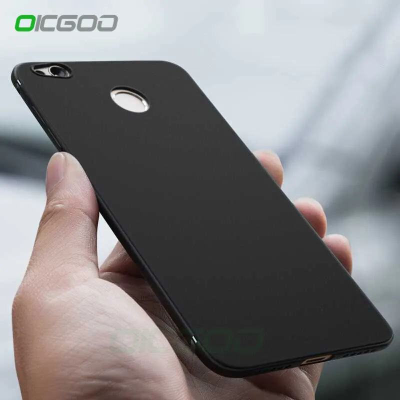 

OICGOO Ultra-Thin Matte Soft TPU Case for Xiaomi Redmi Note 5 5A Redmi 5 Plus 5A 4X Full Cover Cases For Redmi 4X 4A Phone Case