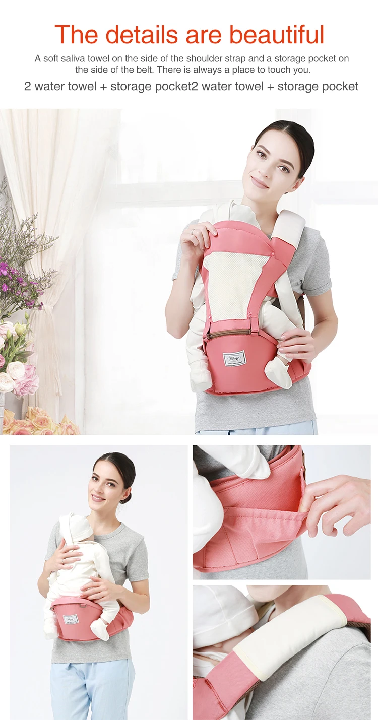 Disney Ergonomic Baby Carrier Backpack Infant Sling Toddler Waist Wrap Carrier Baby Holder Kangaroo Hipsit Minnie newborns 360