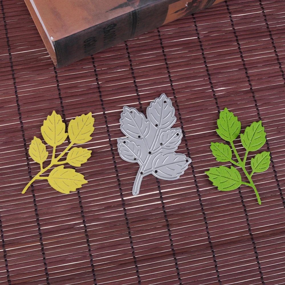

1pc Leaves Metal Cutting Dies Stencil for DIY Scrapbooking Album Paper Cards Decorative Craft Die Cuts Embossing Template