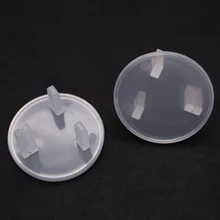 20 шт. анти-Электрический шок электрическая розетка вилка протектор Силовая розетка защитные крышки для маленьких детей Великобритании шапки