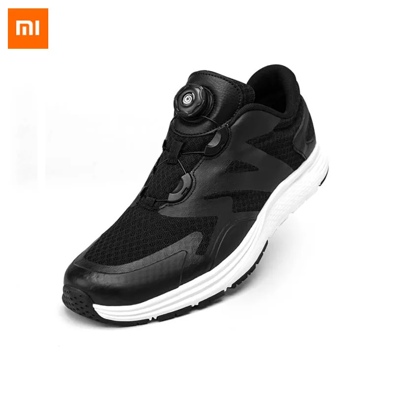 Новинка; Xiaomi Youpin; спортивная обувь с поворотной пряжкой; обувь с автоматическим шнурком; светильник для отдыха; нескользящая спортивная обувь для мужчин