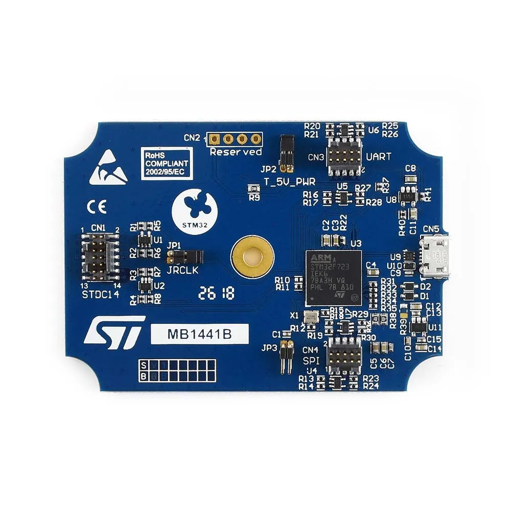 STLINK-V3SET, модульный встроенный отладчик и программист для STM32/STM8, обеспечивает интерфейс виртуального com-порта