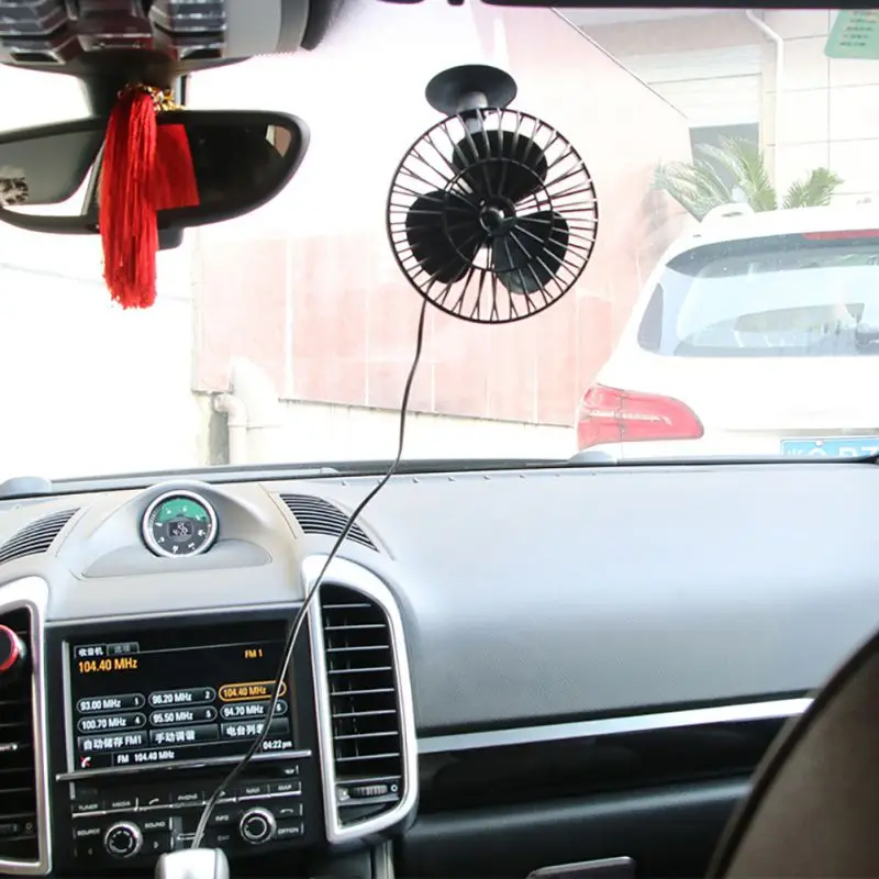 12 В Электрический мини-вентилятор автомобильный воздушный портативный Кондиционер автомобильный Грузовик Вентилятор охлаждения автомобиля супер бесшумный вентилятор