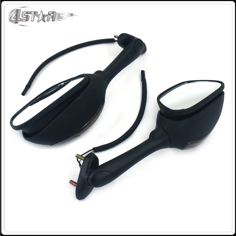 Motorcycle Rearview Side Mirror With Turn Signal For SUZUKI GSXR600 GSXR750 GSXR 600 750 2006-2010 GSXR1000 2005-2008