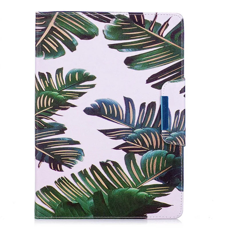 Soft Leather Case For New iPad 9.7 inch 2017 Colorful Painting Smart Cover Flip Case Protective Shell Auto Sleep Wake Up (71)