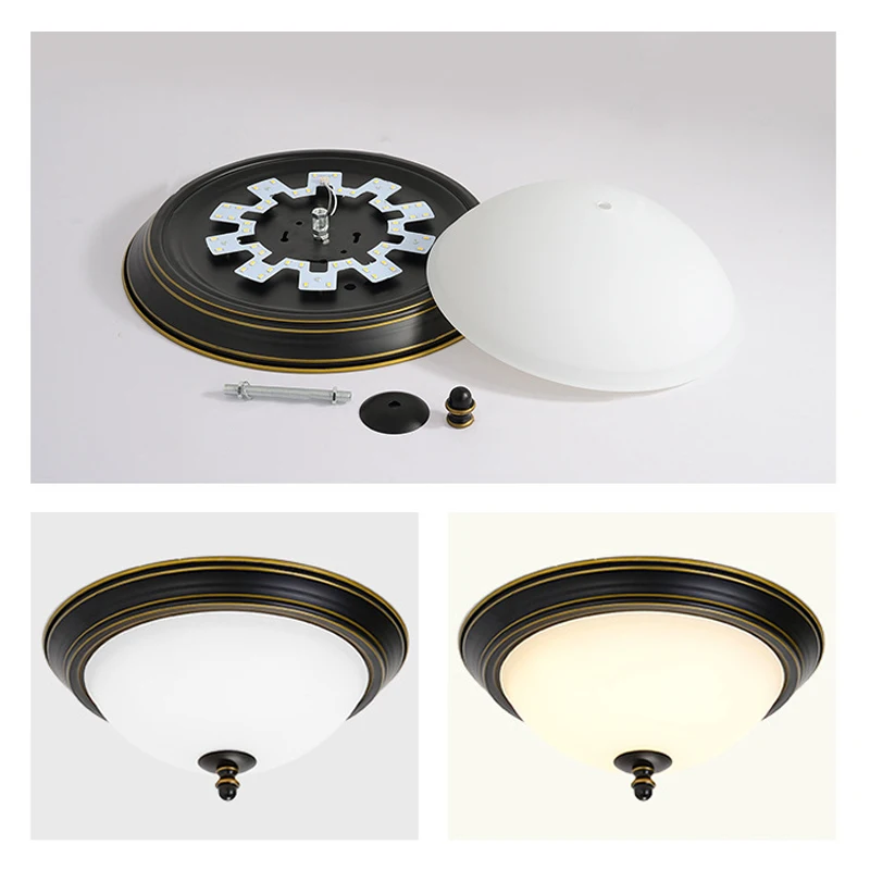 DONWEI Modern Led Ceiling Light 12W 18W Surface Mounted Ceiling lamp For Bedroom Dining Room Child's room Kitchen light fixture