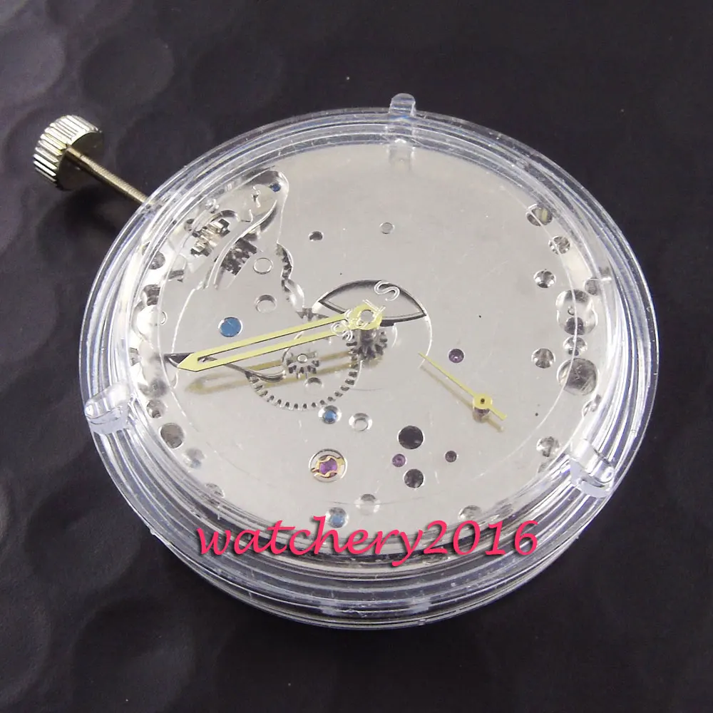 38.9mm Latest Fashionable silver white dial Fit 6497 Movement Wrist watch movement D8 38.9mm Latest Fashionable silver white dial Fit 6497 Movement Wrist watch movement D8