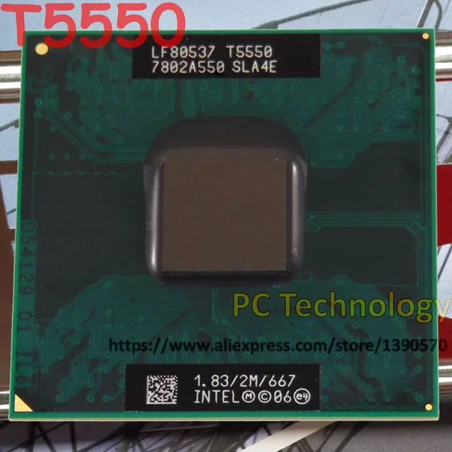 intel core 2 duo processor t5550
