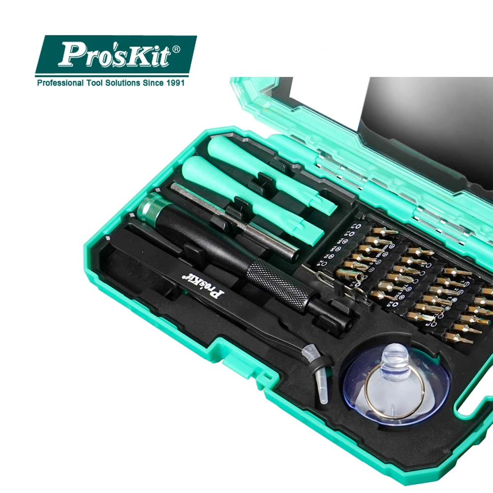 SD-9322M 32in1 Pro'sKit Multi-function Screwdriver Set Precision Maintenance Tool For Iphone Smart Mobile Phone IPad Maintenance
