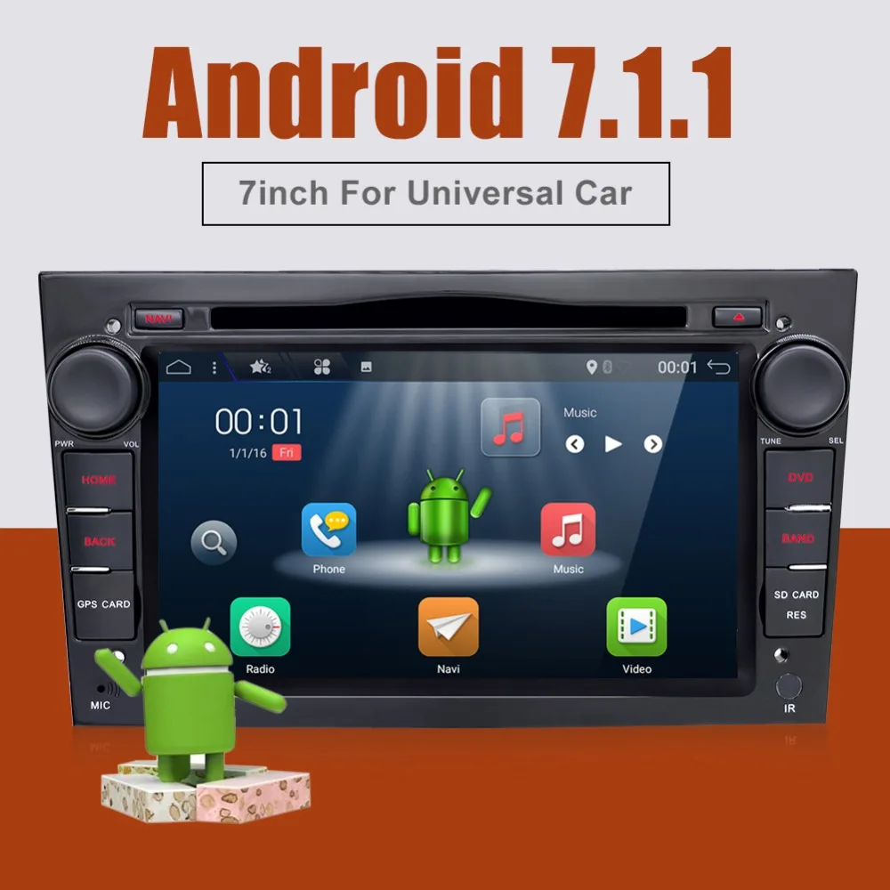 

Android 7.1 Quad Core Car DVD Player Stereo GPS bluetooth Radio Wifi For Opel CORSA ASTRA ZAFIRA VECTRA ANTARA