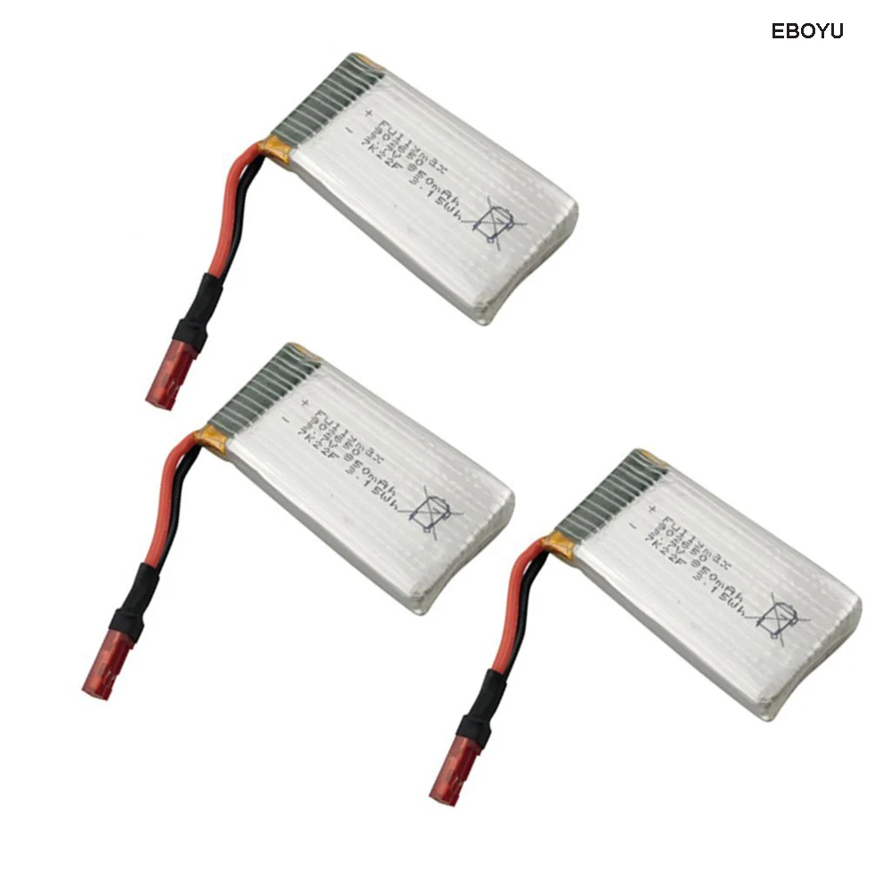 Сменный аккумулятор EBOYU 3 7 в 850 мАч Lipo для SYMA X56 X56W X54HW X54HC TKKJ TK111 TK110HW L600 TK116W RC Quadcopter|rc