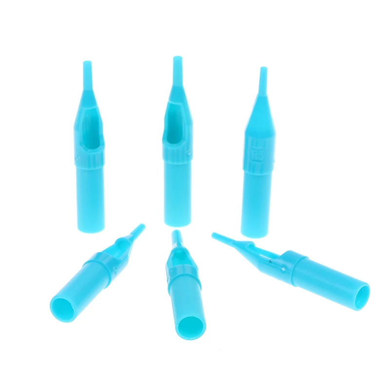 

50PCS Professional 3RT/5RT/7RT/9RT/11RT/13RT Disposable Sterile Tattoo Nozzle Tips Needle Tube Pick Needle Tube Machine Supply