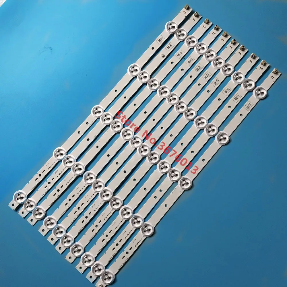 

10 PCS/set LED backlight bar SVG400A81_REV3_121114 395mm 5 LEDs for KLV-40R470A KDL-40R450A