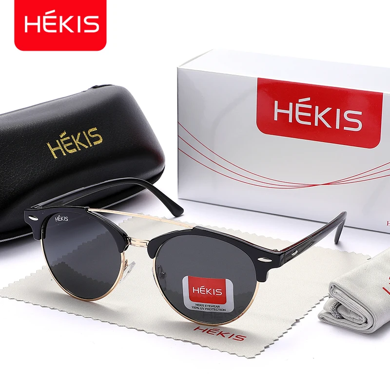 

Sunglasses men women vintage polarized uv400 2019 high quality oval retro sun glasses luxury brand classic design for mens women