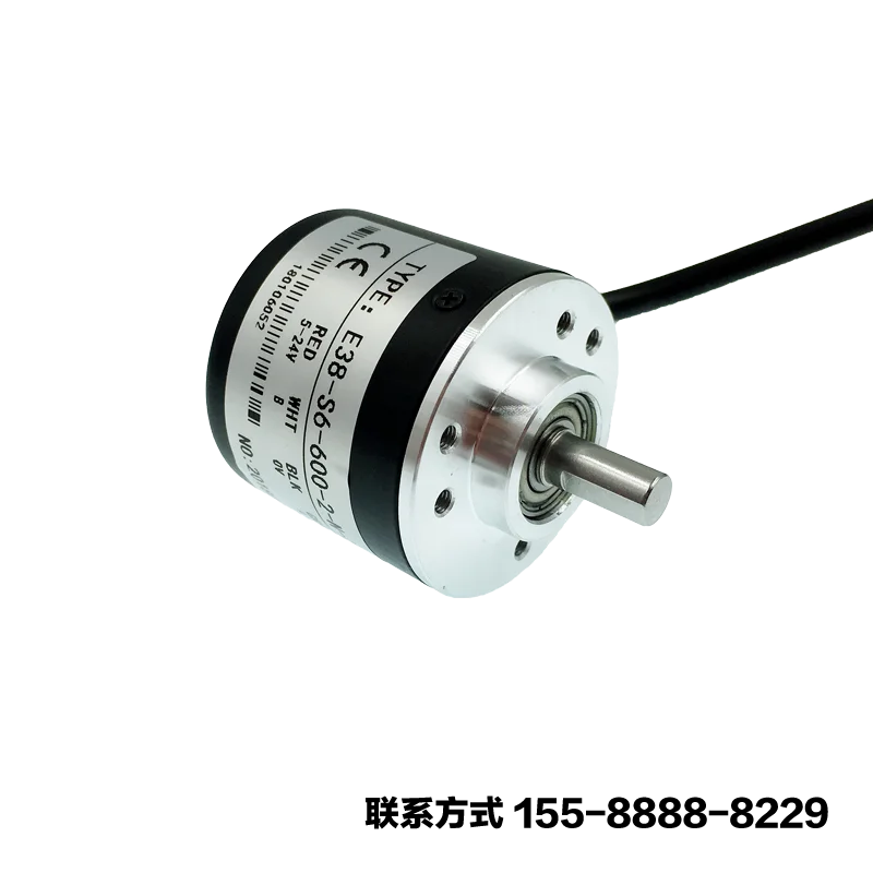 

Incremental Photoelectric Rotary Encoder 360 400 600 Pulse Line NPN AB Two Phase 5-24V