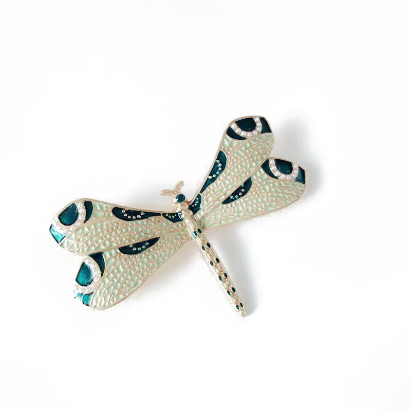 

Free Shipping New Fashion Design Mixed Color Enamel Alloy Dragonfly Sweet Brooch