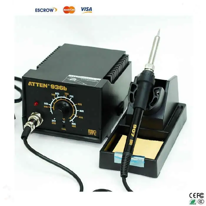 Lead Free ATTEN 936B constant temperature SMD soldering station, 50W