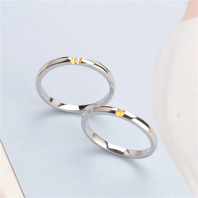 Серебряные кольца CC S925 для женщин и мужчин модные ювелирные украшения в виде